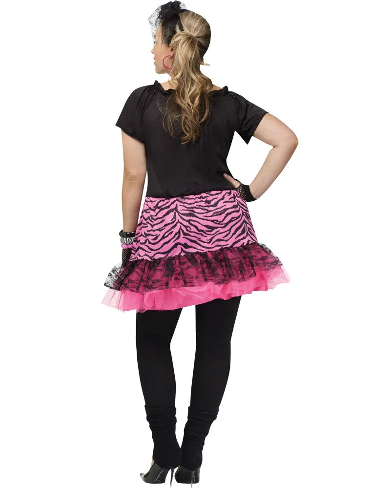 80s Pop Party Womens Plus Size Costume