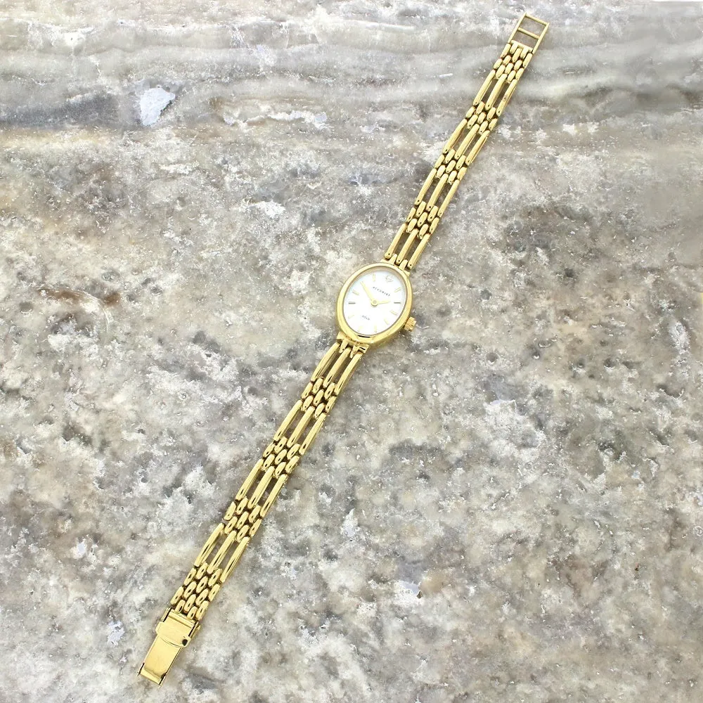 Accurist 9ct Gold Ladies Bracelet Watch 8803