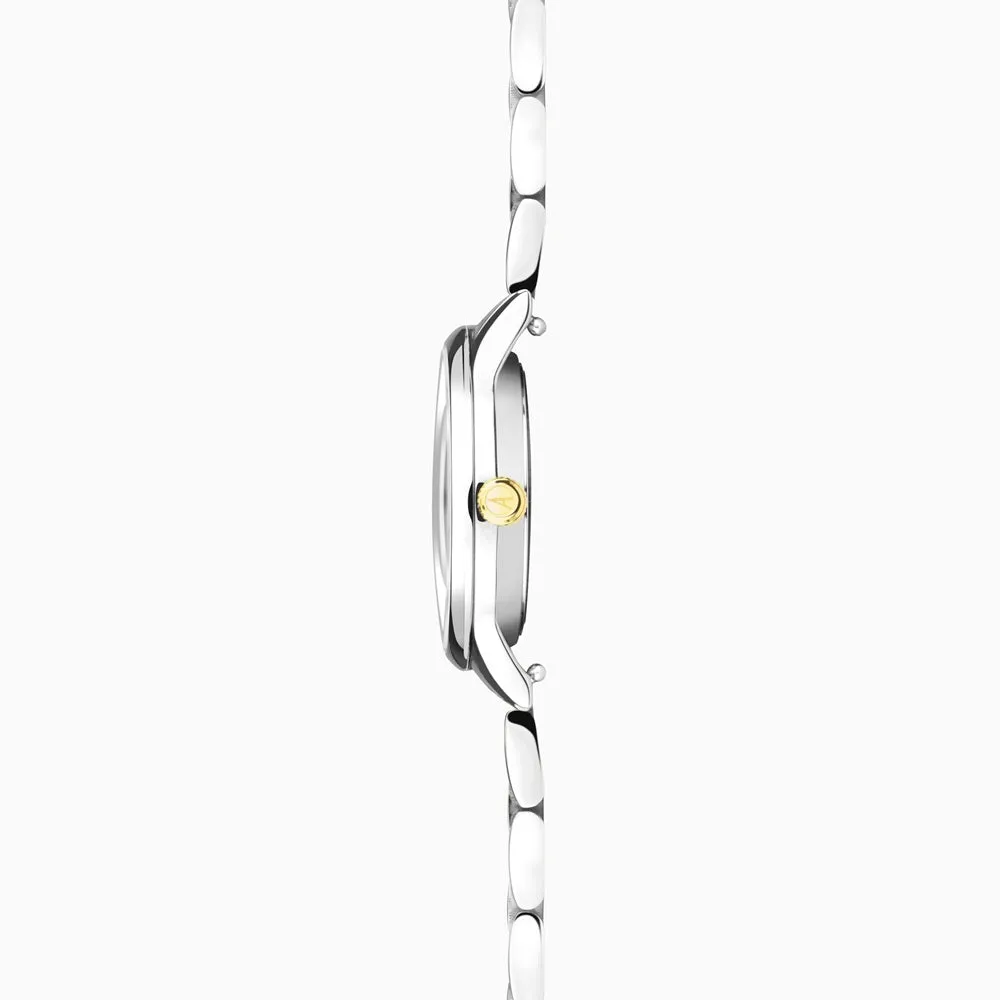 Accurist Dress Ladies Watch with Mother of Pearl Diamond Set Dial 77006