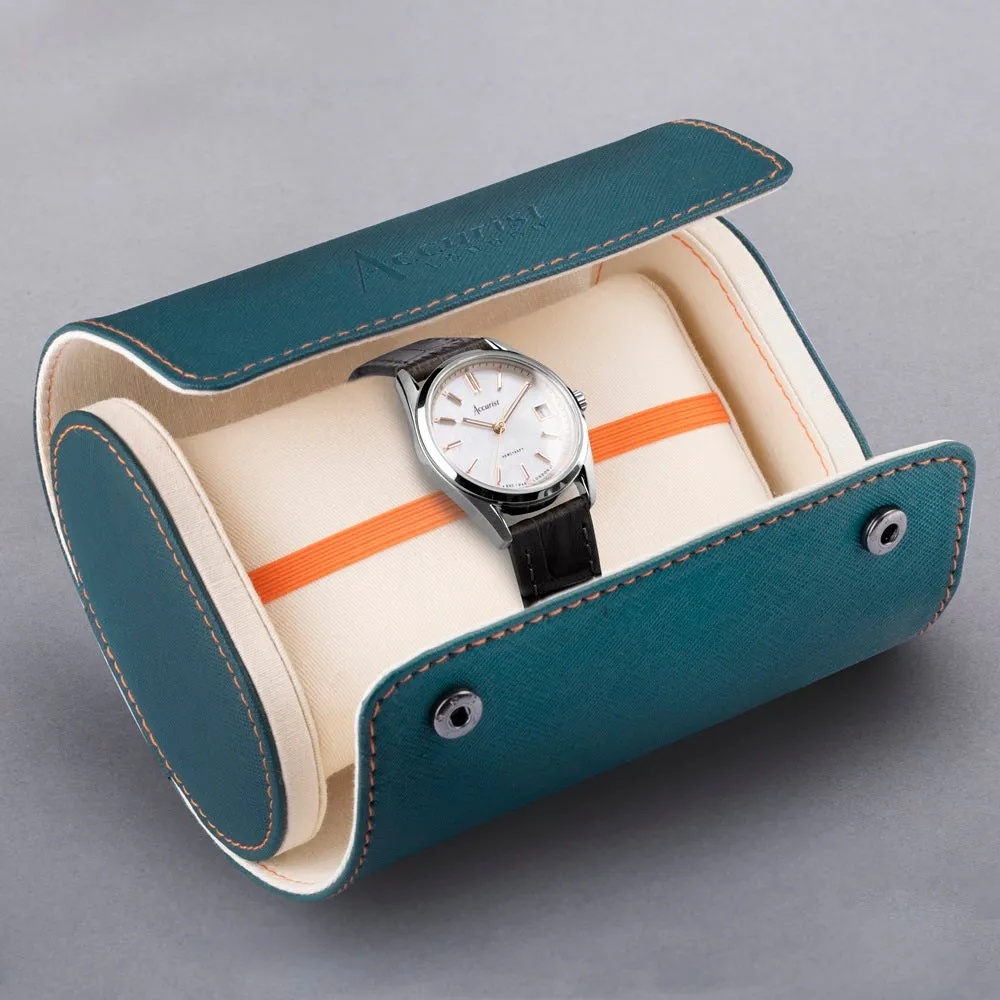 Accurist Everyday Ladies Watch Black Leather Strap 74004X