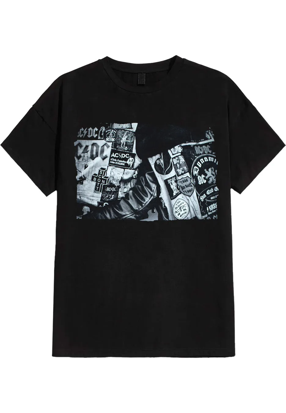 AC/DC - Badges And Posters Collection - T-Shirt