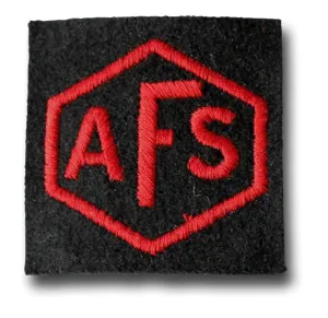AFS EMBROIDERED CLOTH BADGE Silvermans