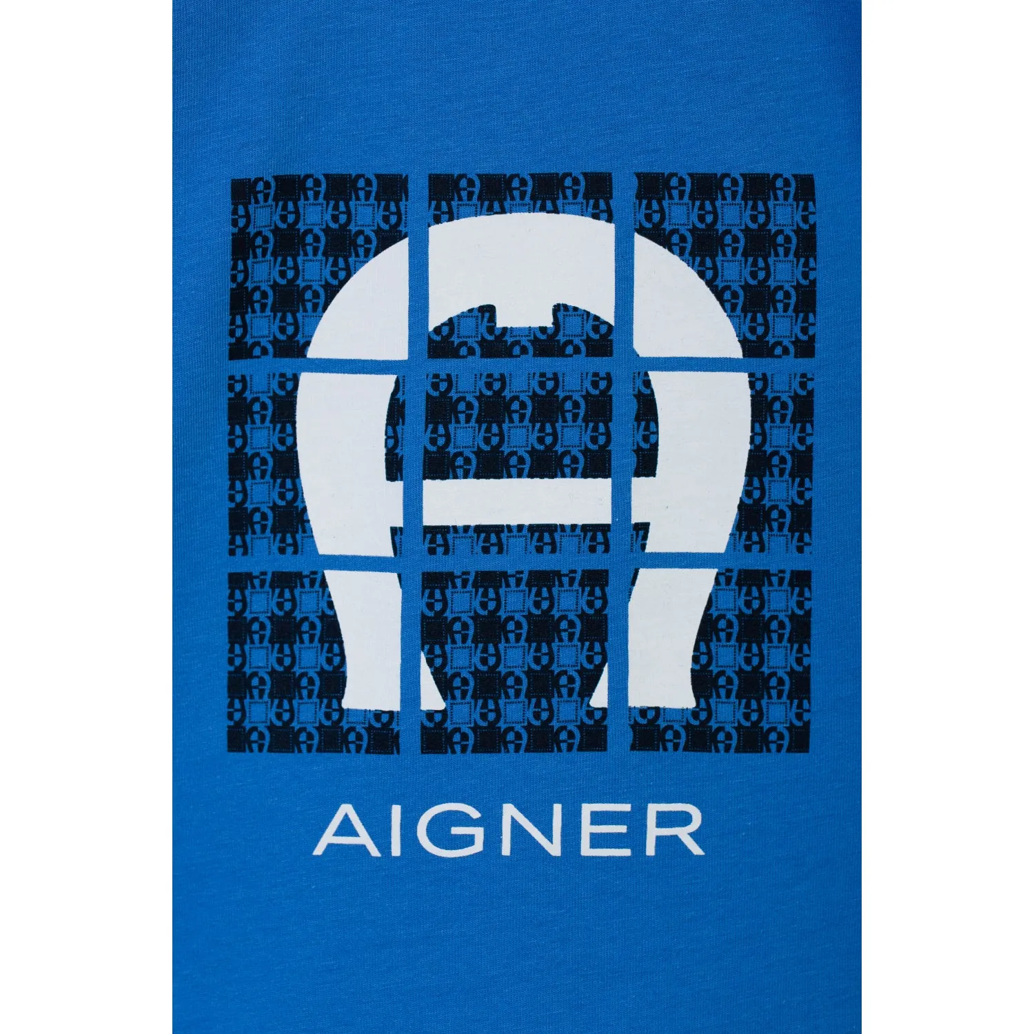 Aigner Kids Baby Boy's Blue Long Sleeve T-Shirt