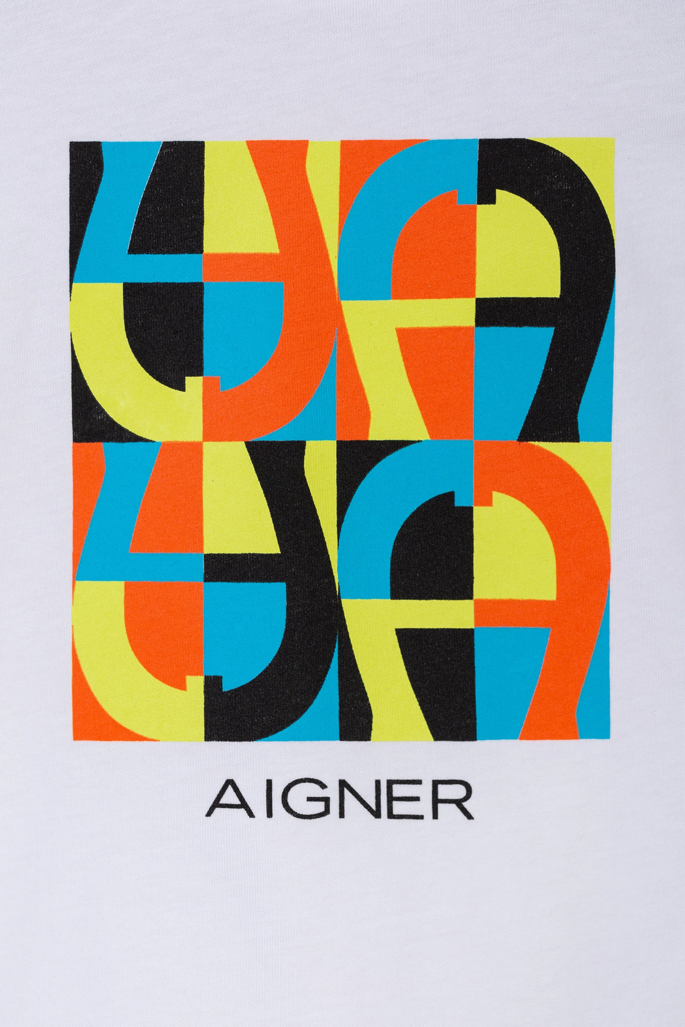 Aigner Kids Boy's White T-shirt