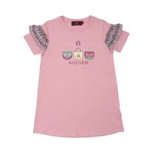 Aigner Kids Girl's Pink Dress