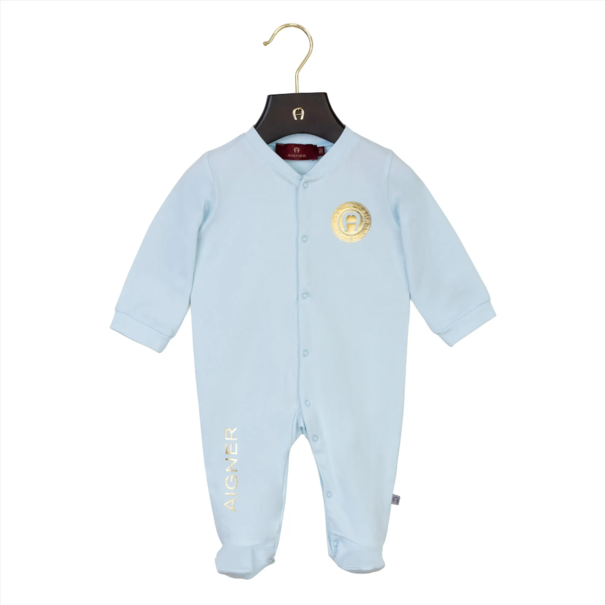 Aigner Kids New Born Set of Sleepsuit & Hat