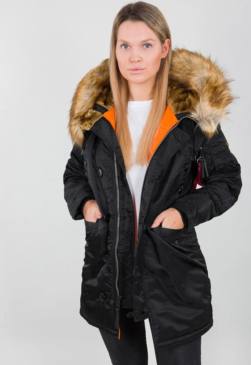 ALPHA WOMENS N3B VF59 PARKA Silvermans