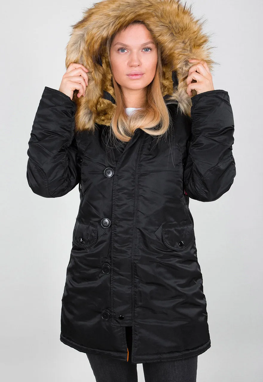 ALPHA WOMENS N3B VF59 PARKA Silvermans