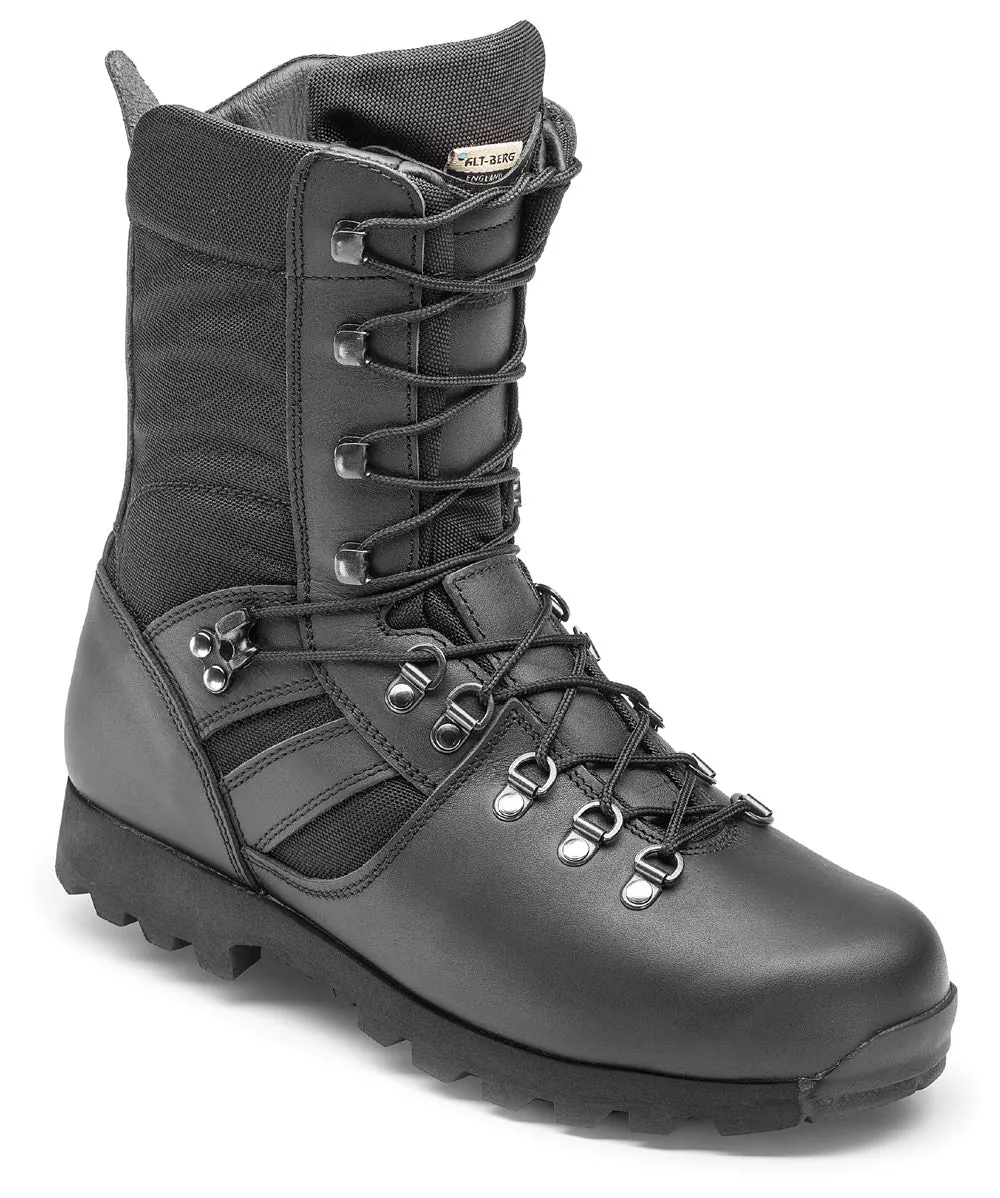 ALTBERG BLACK JUNGLE BOOTS Silvermans