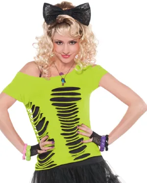 Awesome 80s Ripped Womens T Shirt