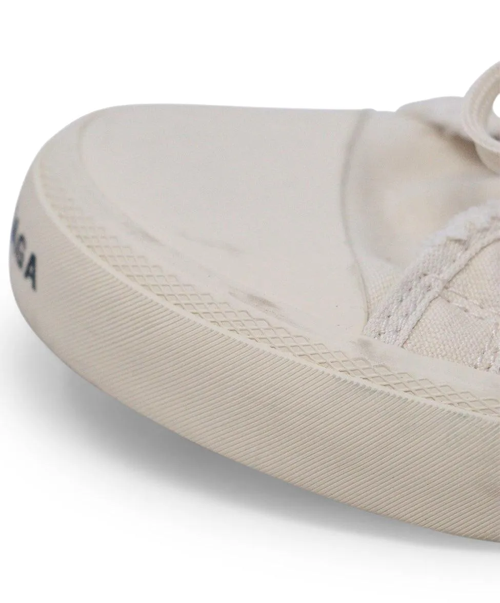 Balenciaga Beige Canvas Sneakers sz 8