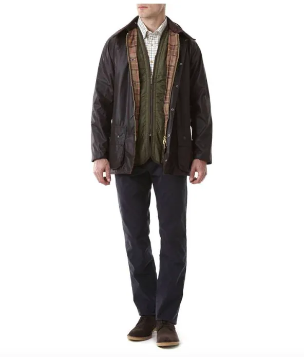 Barbour Beaufort Jacket - Rustic and Sage