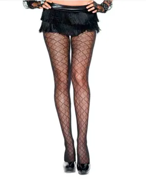 Basket Weave Spandex Pantyhose