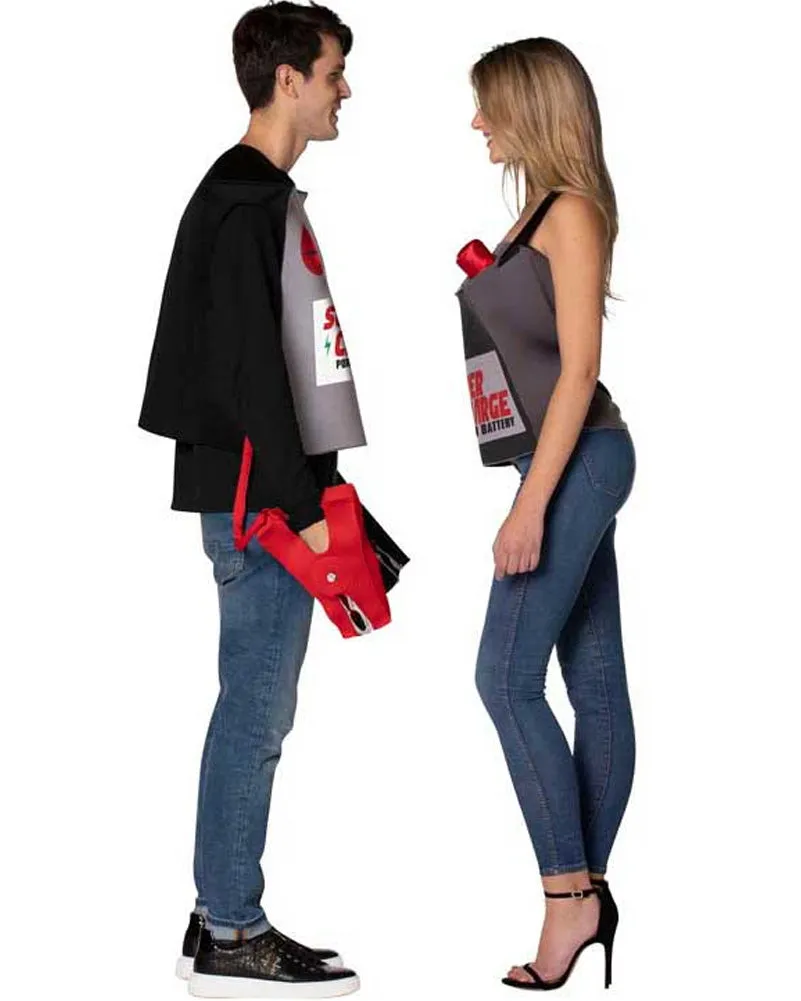Battery Jumper Cables Couple Costume