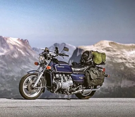 BLACK CANVAS MOTORCYCLE PANNIERS GRADE 1 Silvermans