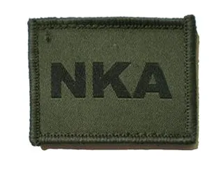 BLOOD GROUP PATCH/BADGE Silvermans