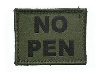 BLOOD GROUP PATCH/BADGE Silvermans
