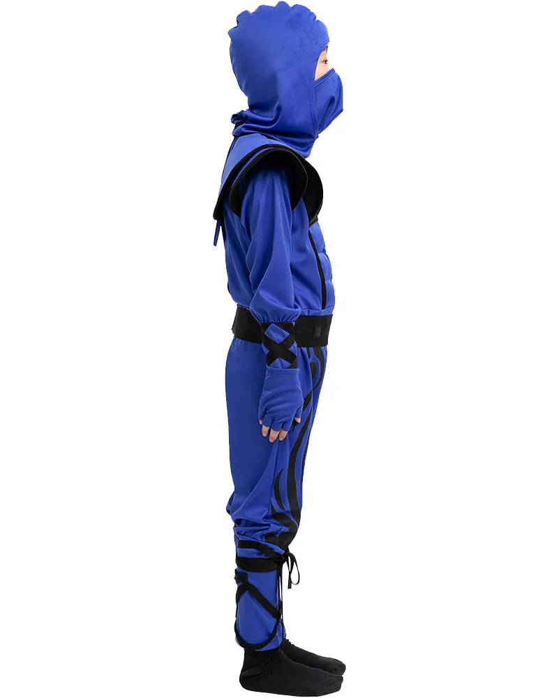 Blue Muscle Ninja Toddler and Kids Costume