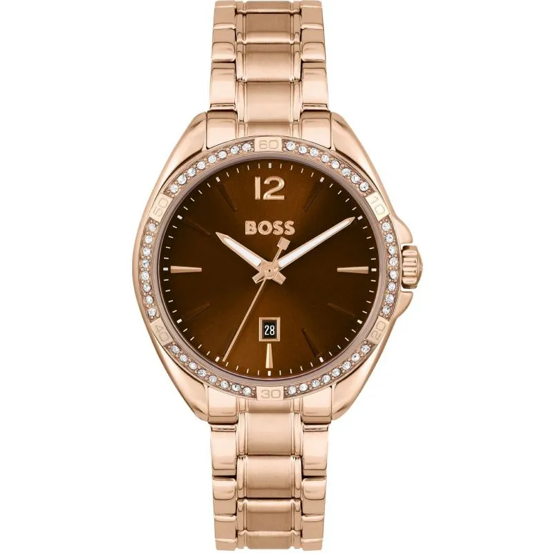 BOSS Watches Felina Rose Gold Ladies Watch 1502621