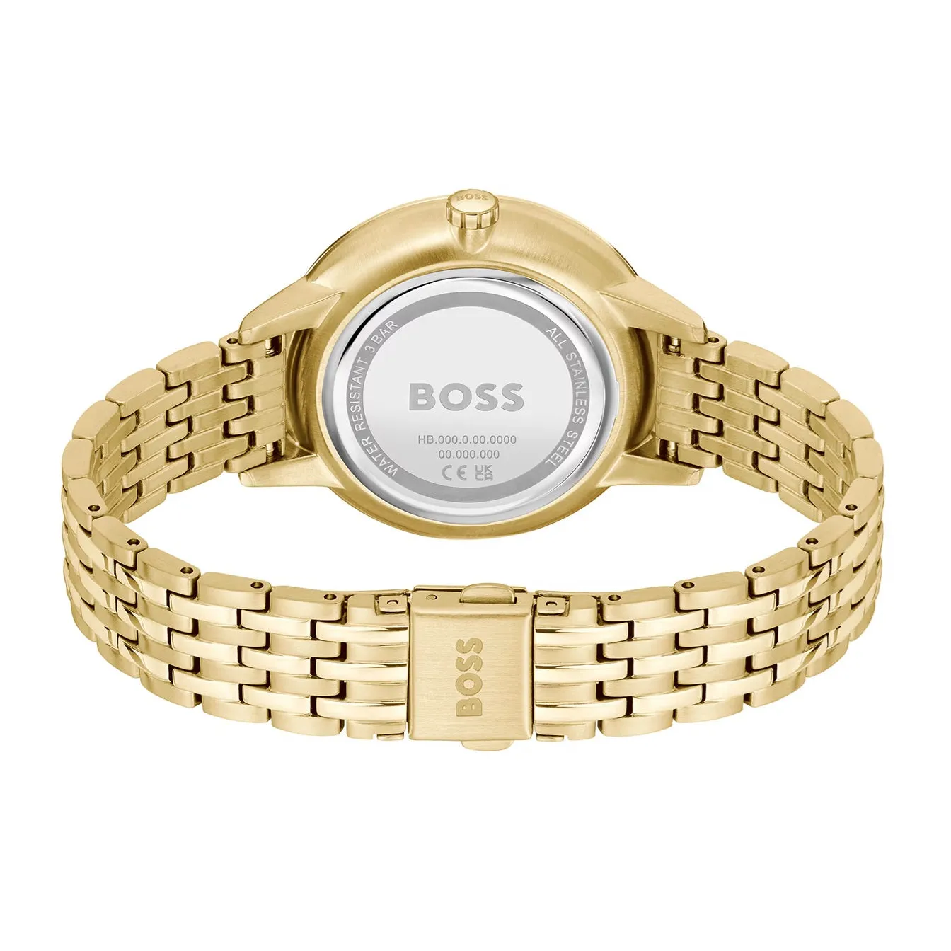 BOSS Watches Gold Plated Symphony Ladies Watch 1502782