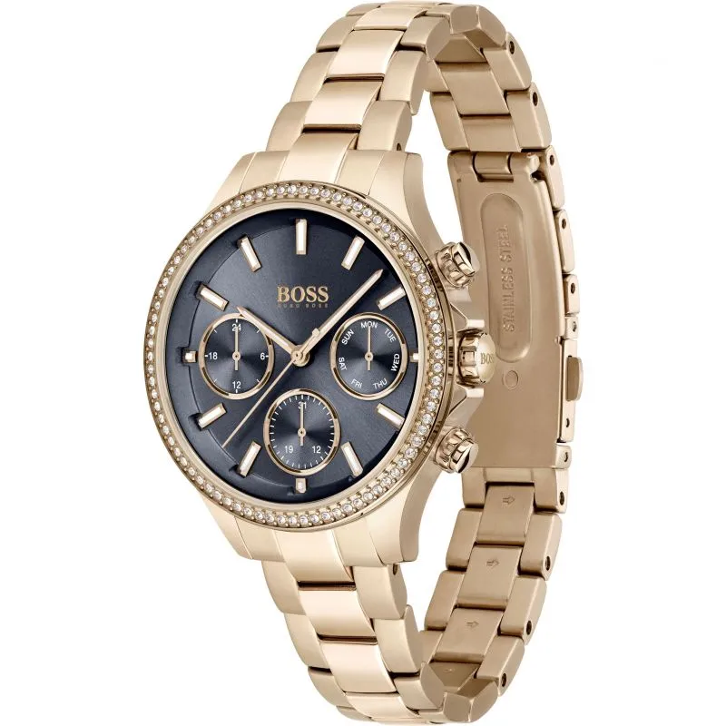 BOSS Watches Hera Sport Lux Rose Day Date Ladies Watch 1502566