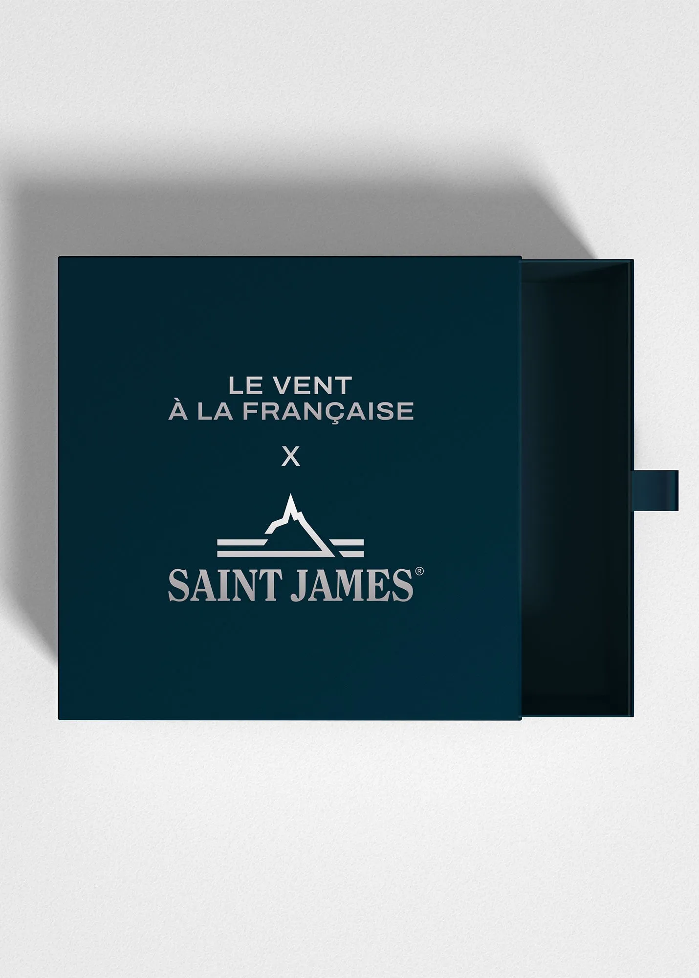 Bracelet lien Bouton - SAINT JAMES x Le Vent  la franaise (ARGENT/TRICOLORE)