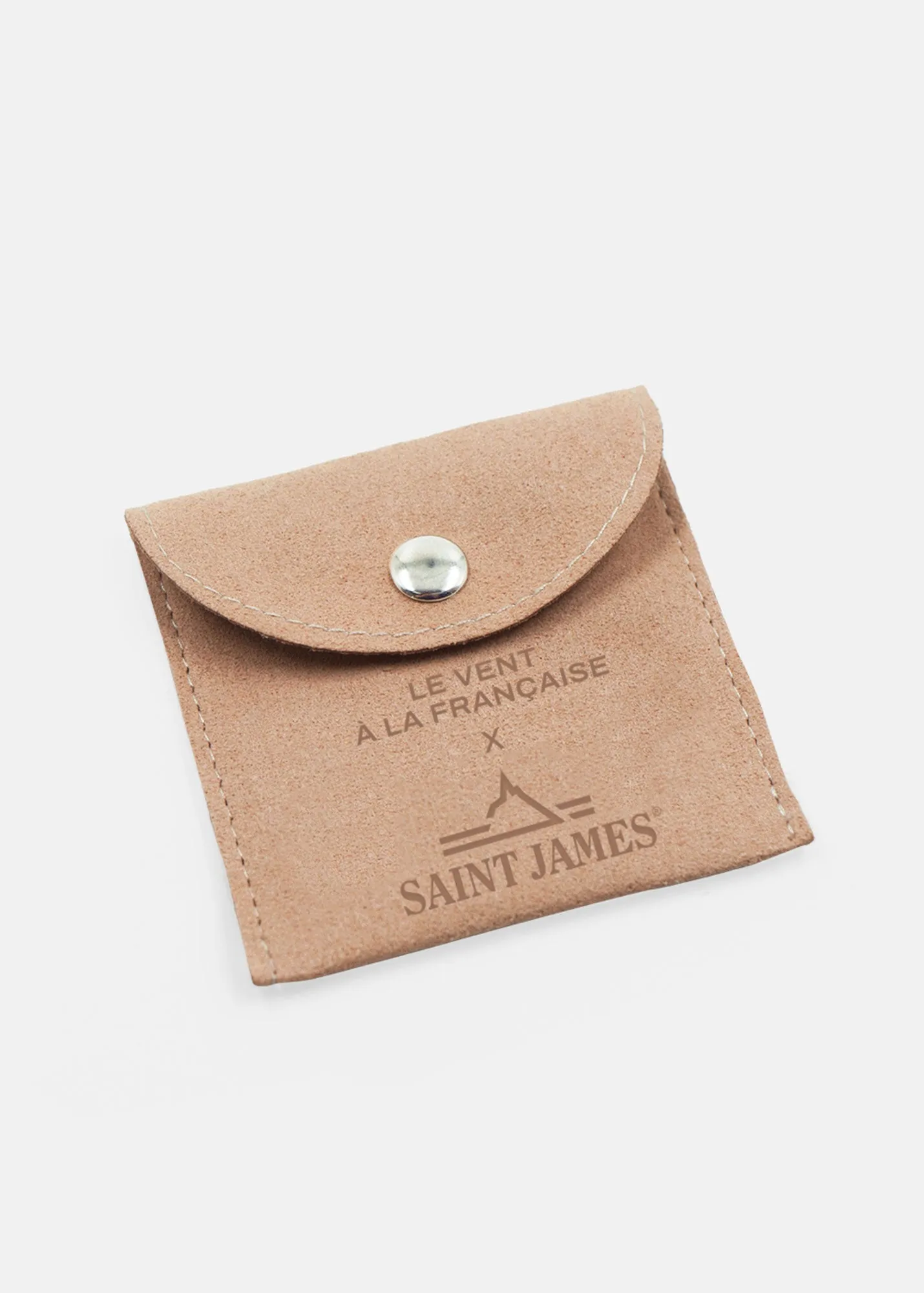 Bracelet lien Bouton - SAINT JAMES x Le Vent  la franaise (ARGENT/TRICOLORE)