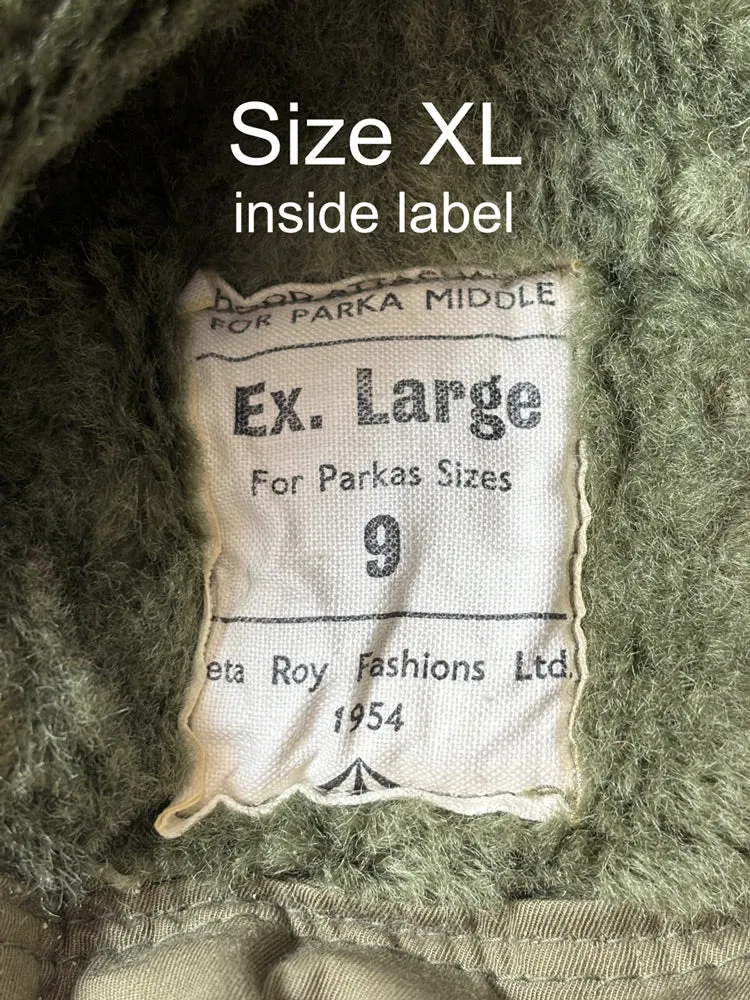 BRITISH ARMY PARKA HOOD Silvermans