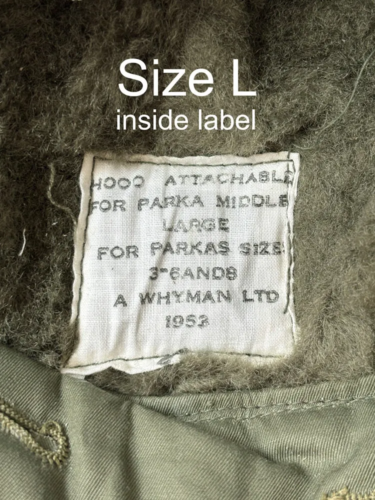 BRITISH ARMY PARKA HOOD Silvermans