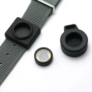 BUTTON COMPASS HOLDER Silvermans
