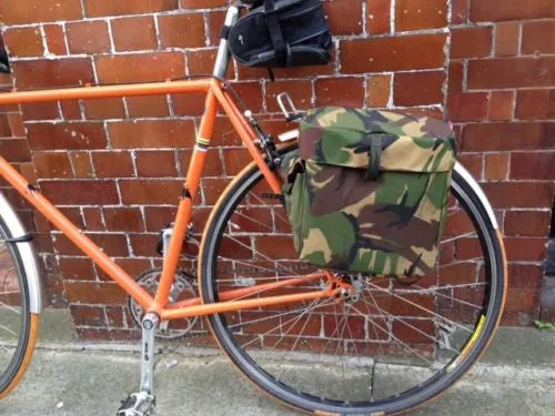CAMOUFLAGE MOTORCYCLE PANNIERS Silvermans