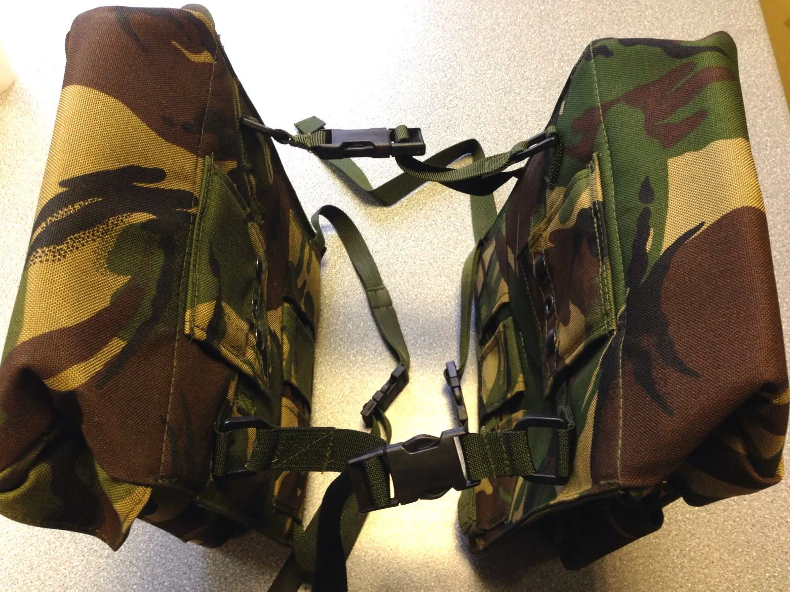 CAMOUFLAGE MOTORCYCLE PANNIERS Silvermans