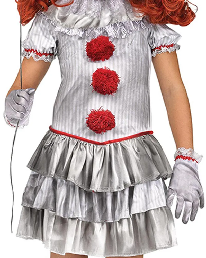Carnevil Clown Girls Costume