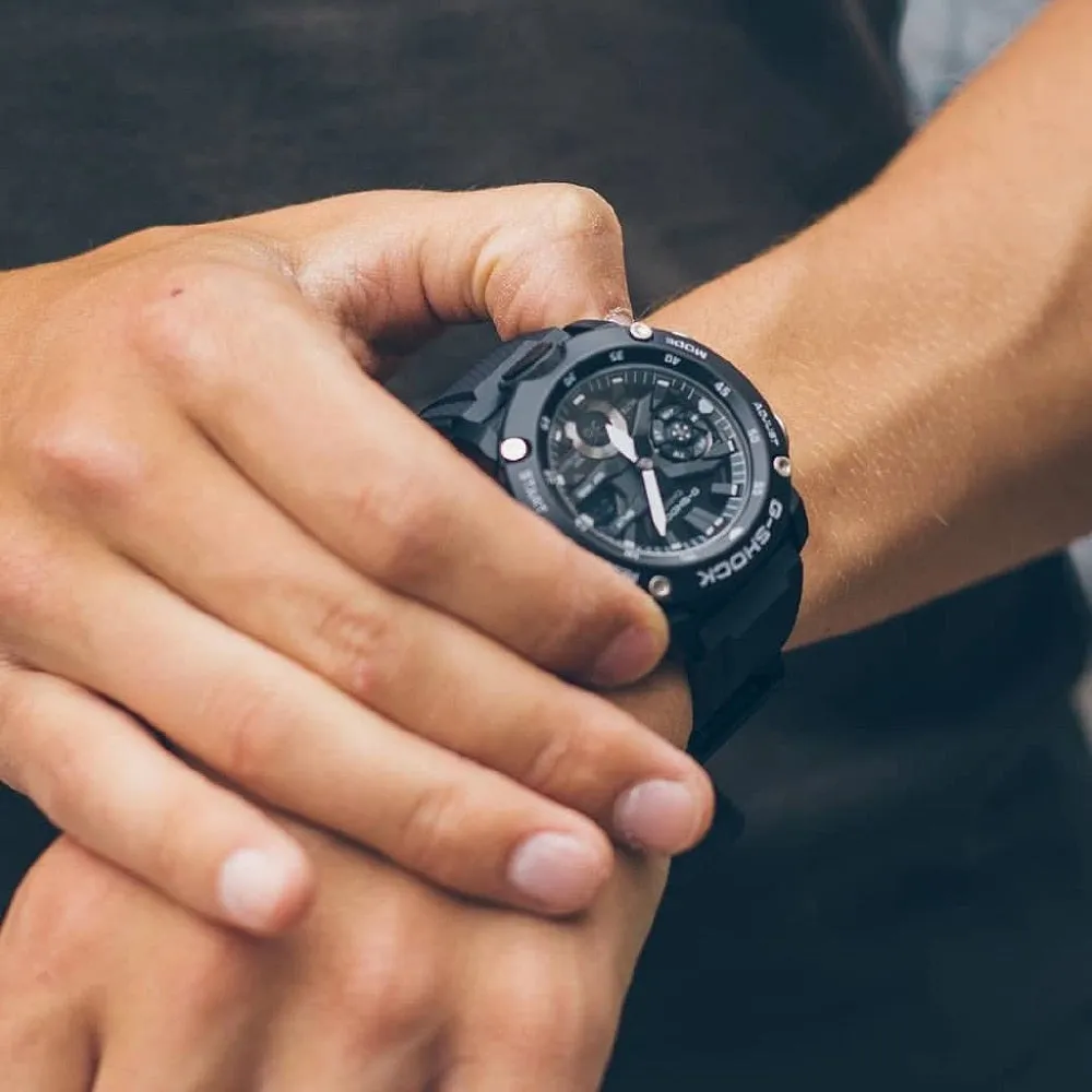 Casio G-Shock Carbon Guard Men's Watch GA-2000S-1AER