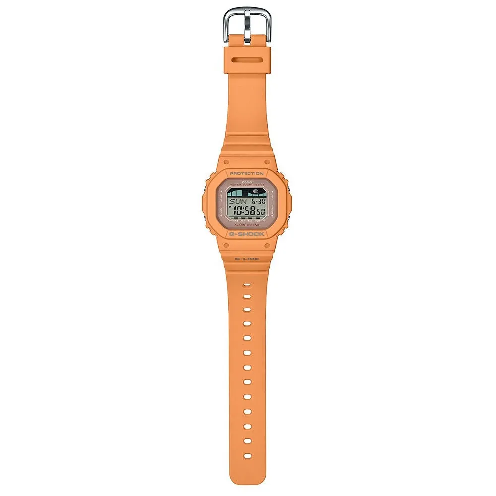 Casio G Shock Digital Watch G-Lide Beach Nostalgia Pale Orange GLX-S5600-4ER