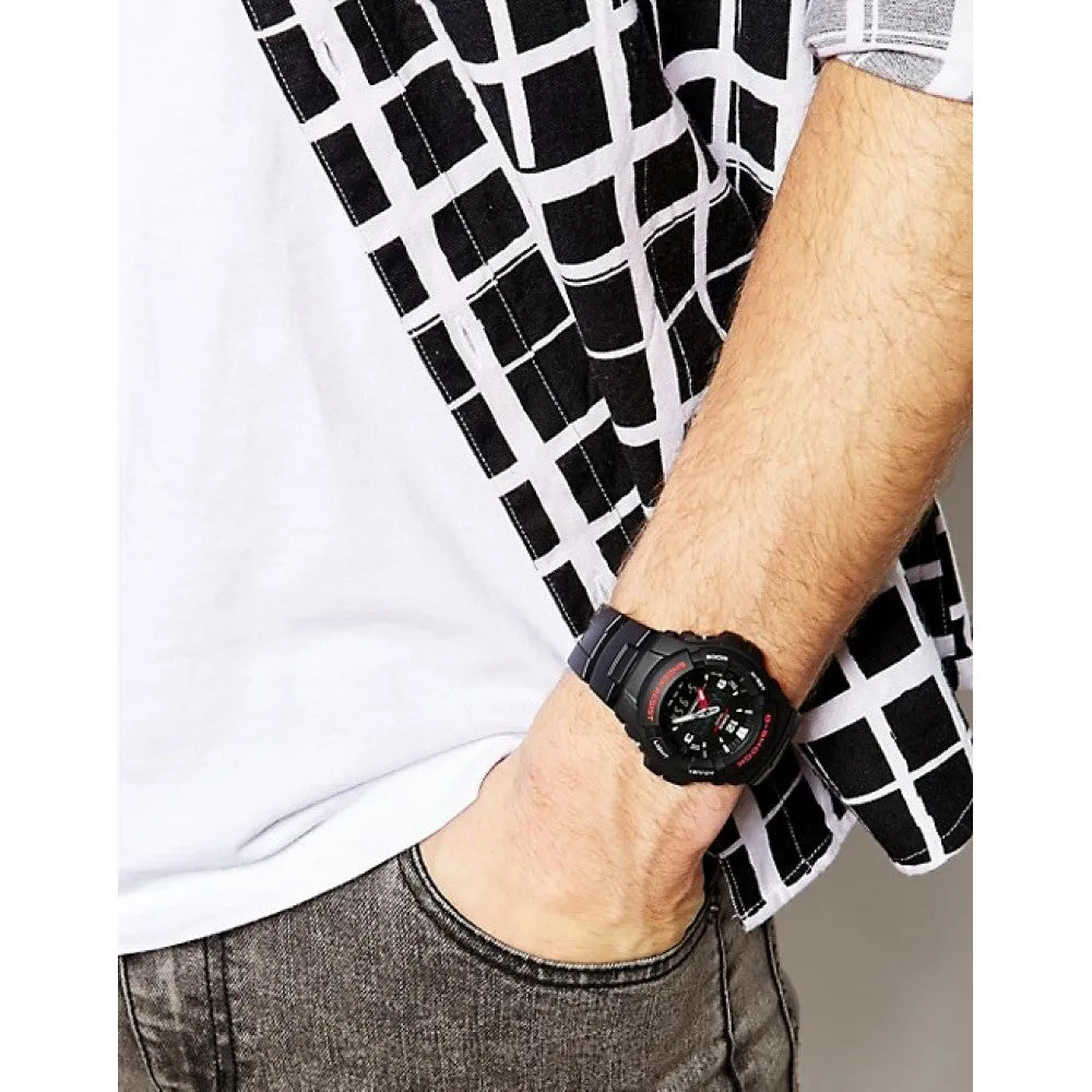 Casio G Shock Watch Classic Antimagnetic Digital Mens G-100-1BVMUR