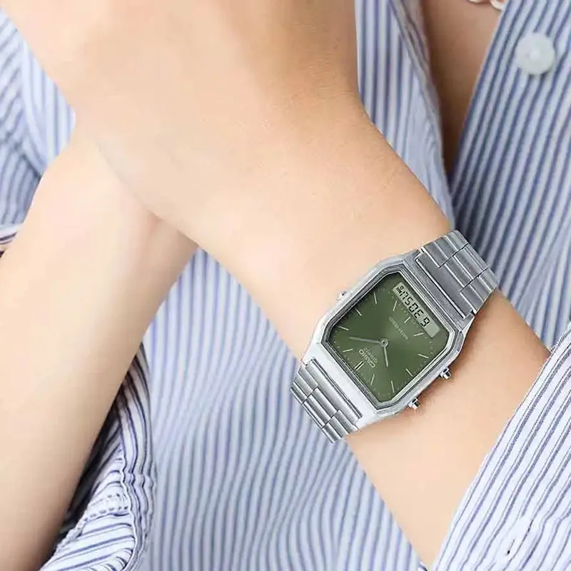 Casio Retro Collection Analogue Digital Watch AQ-230A-3AMQYES