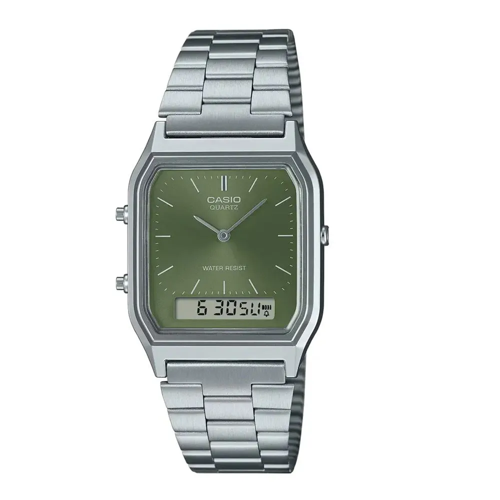 Casio Retro Collection Analogue Digital Watch AQ-230A-3AMQYES