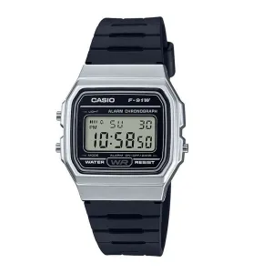 Casio Vintage Collection Digital Watch Black Strap F-91WM-7AEF