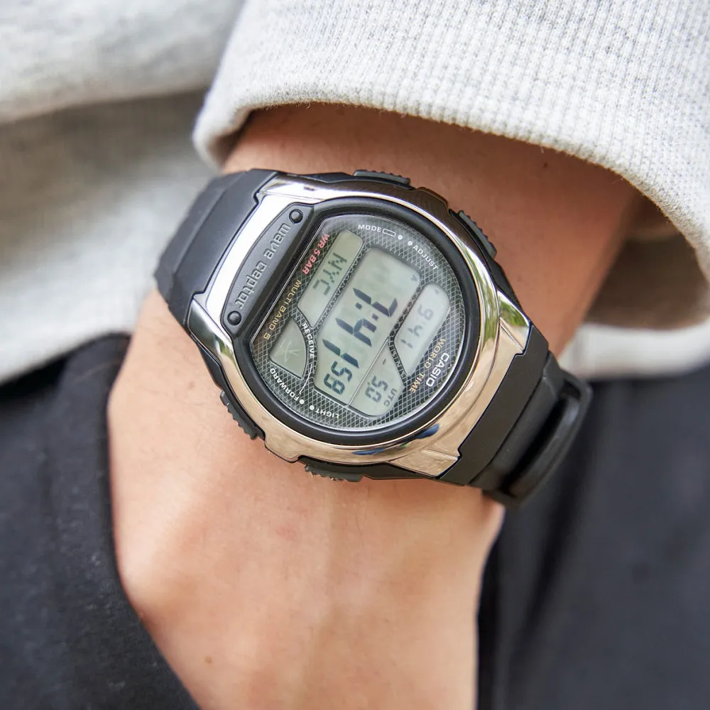Casio Wave Ceptor World Time Digital Watch WV-58R-1AEF