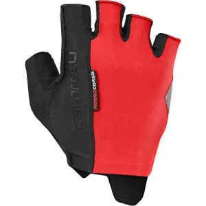 Castelli Rosso Corsa Espresso Mens Cycling Gloves (Red)