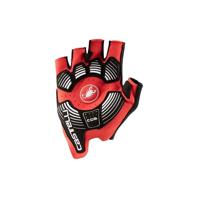 Castelli Rosso Corsa Pro V Mens Cycling Gloves (Red)