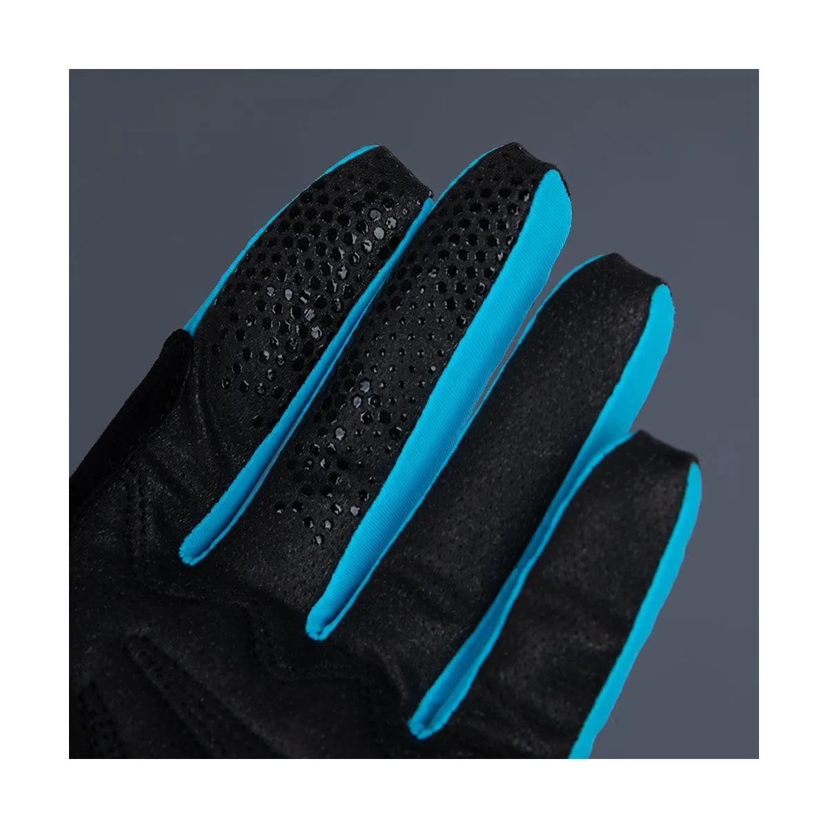 Chiba Blade Mens Cycling Gloves (Black/Turquoise)