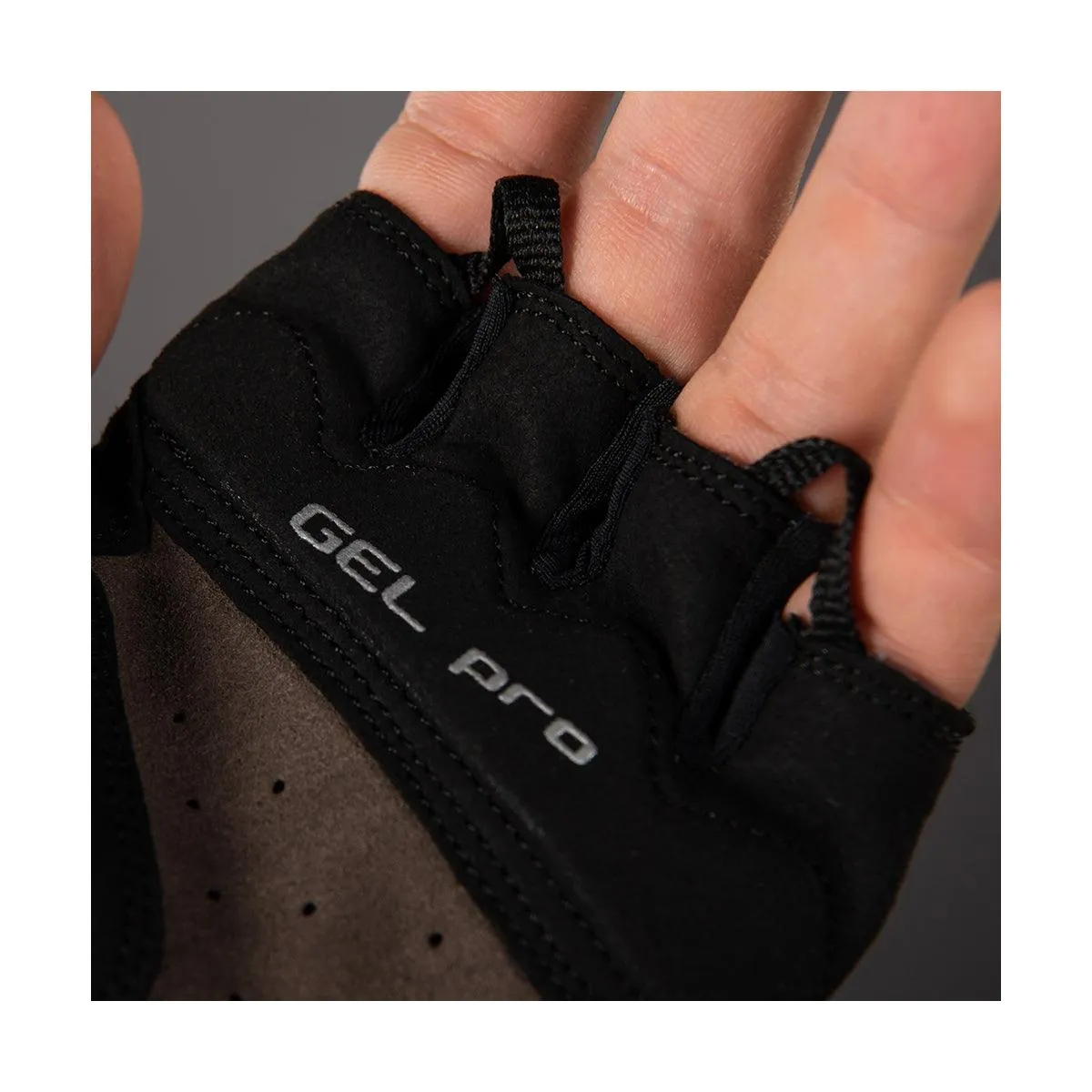Chiba Gel Air Reflex Mens Cycling Gloves (Black)