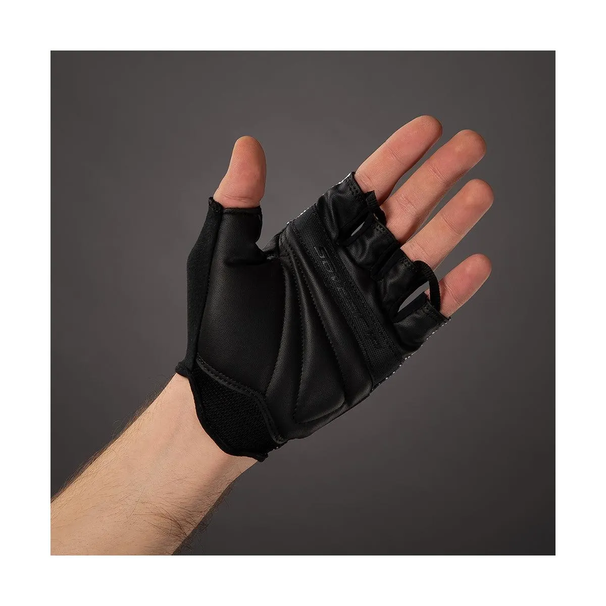 Chiba Ride II Mens Cycling Gloves (Black)