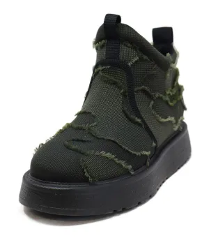 Christian Dior Green Camouflage Booties sz 8