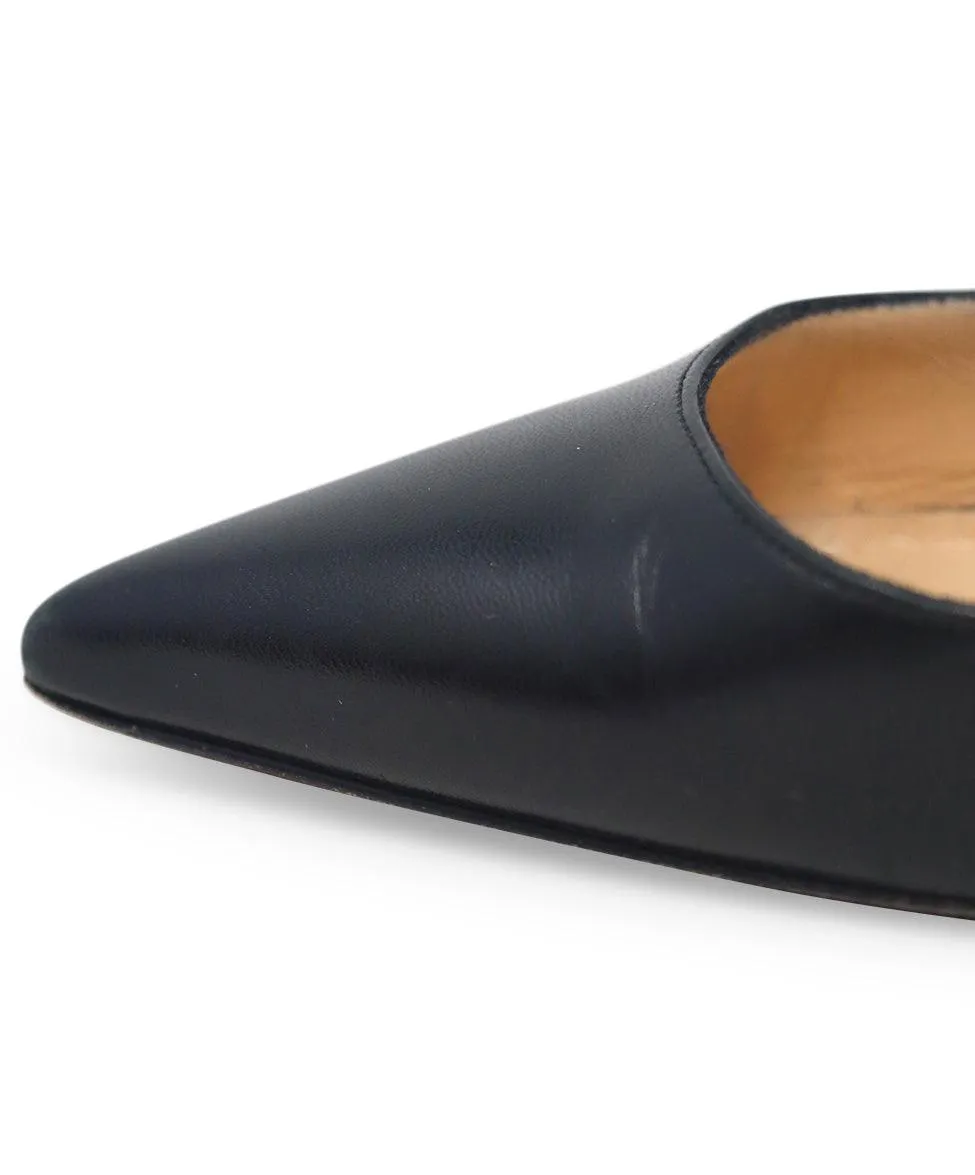 Christian Louboutin Black Leather Heels sz 6