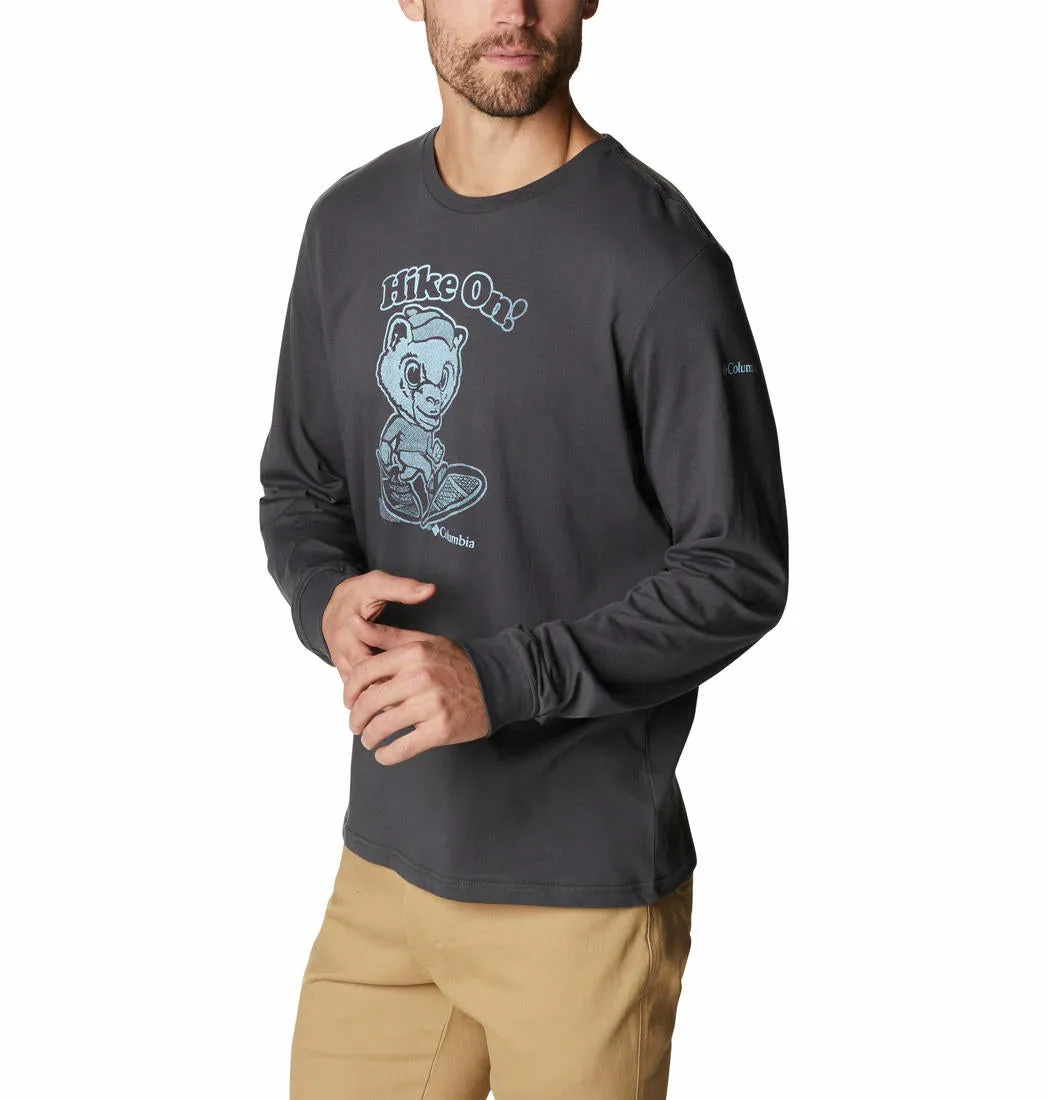 Columbia Men Black Apres Lifestyle Graphic Tshirt