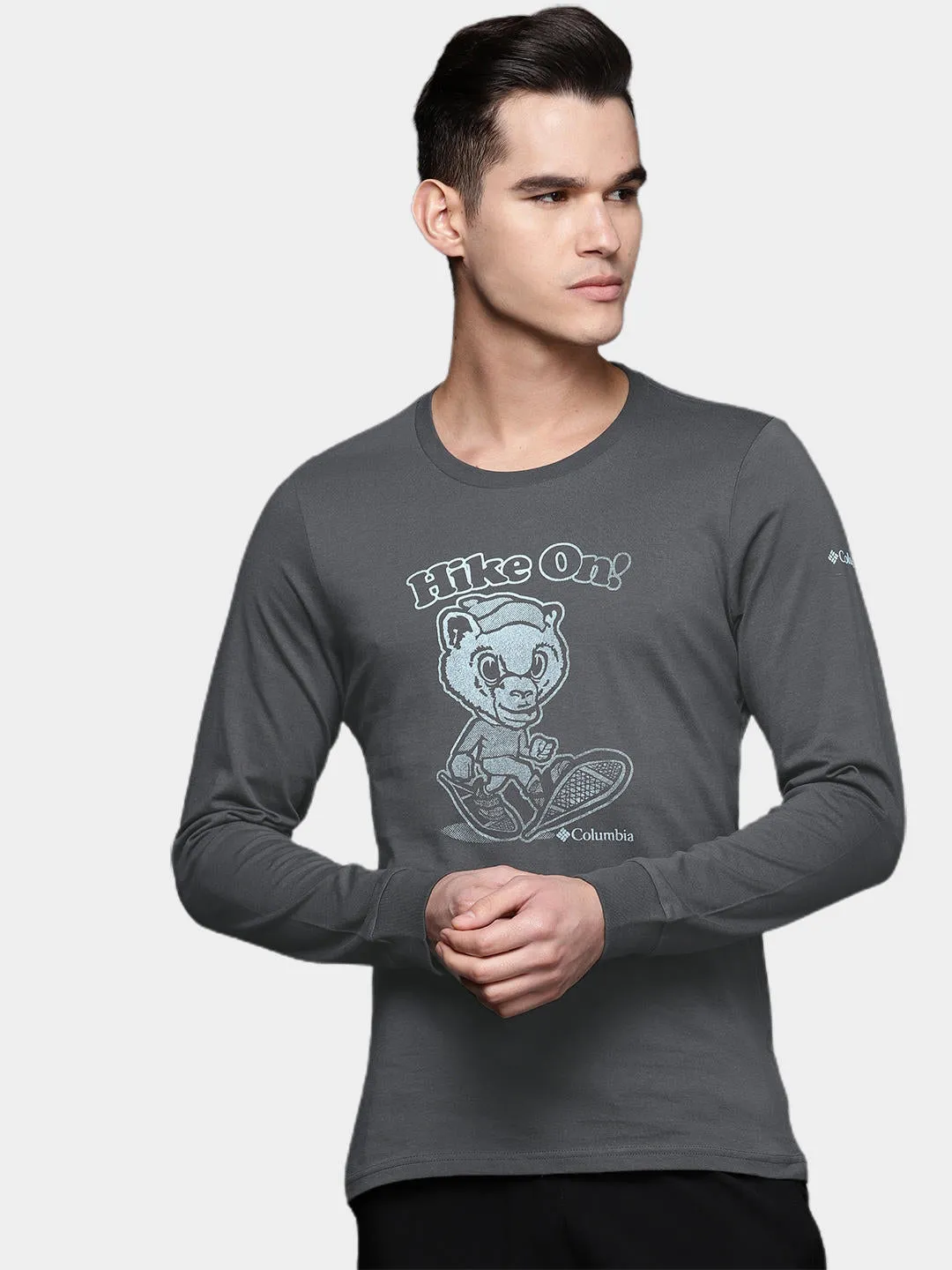 Columbia Men Black Apres Lifestyle Graphic Tshirt