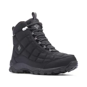 Columbia Men Black FIRECAMP BOOT Water Resistant Shoes